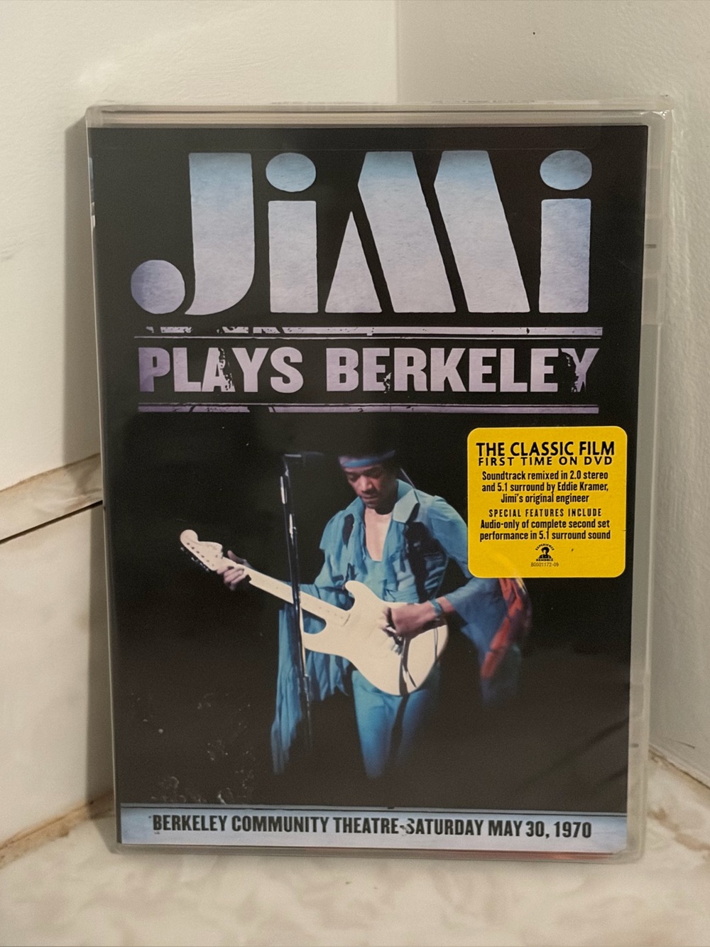 Jimi Hendrix Plays Berkeley (DVD, 2003) Live Concert From 1970 Brand New SEALED